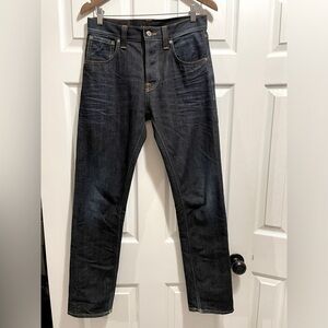 Nudie Jeans Big Bengt Jeans Dark Crinkle Wash size 29 x 32